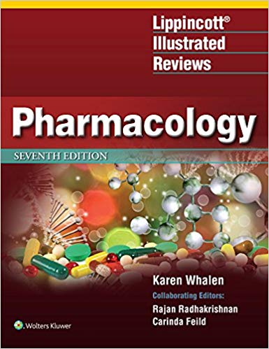 Lippincott Illustrated Reviews: Pharmacology 2019 - آزمون های امریکا Step 1